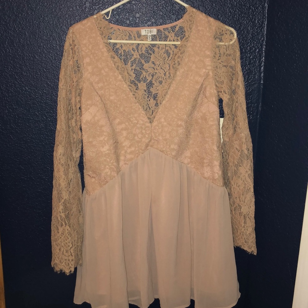 Blush pink dress